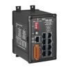 8-port Redundant Ring Switch with Isolated Power Input +10 VDC ~ +30 VDC with metal caseICP DAS